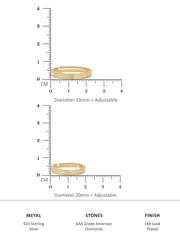 GOLDEN ADJUSTABLE SILVER RINGS FOR COUPLE-4