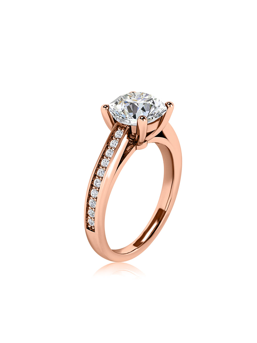 Endless Love 2 Carat Lab Diamond Ring