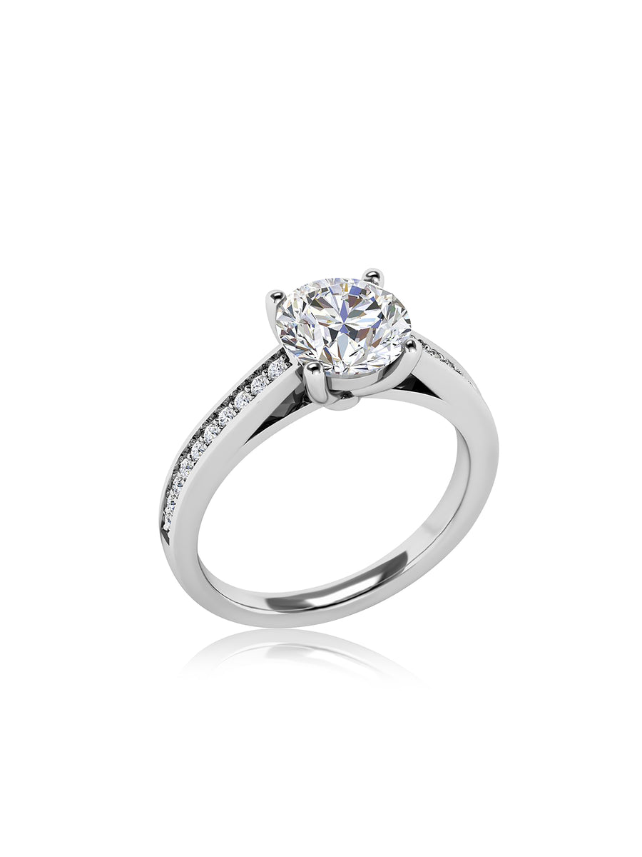Endless Love 2 Carat Lab Diamond Ring