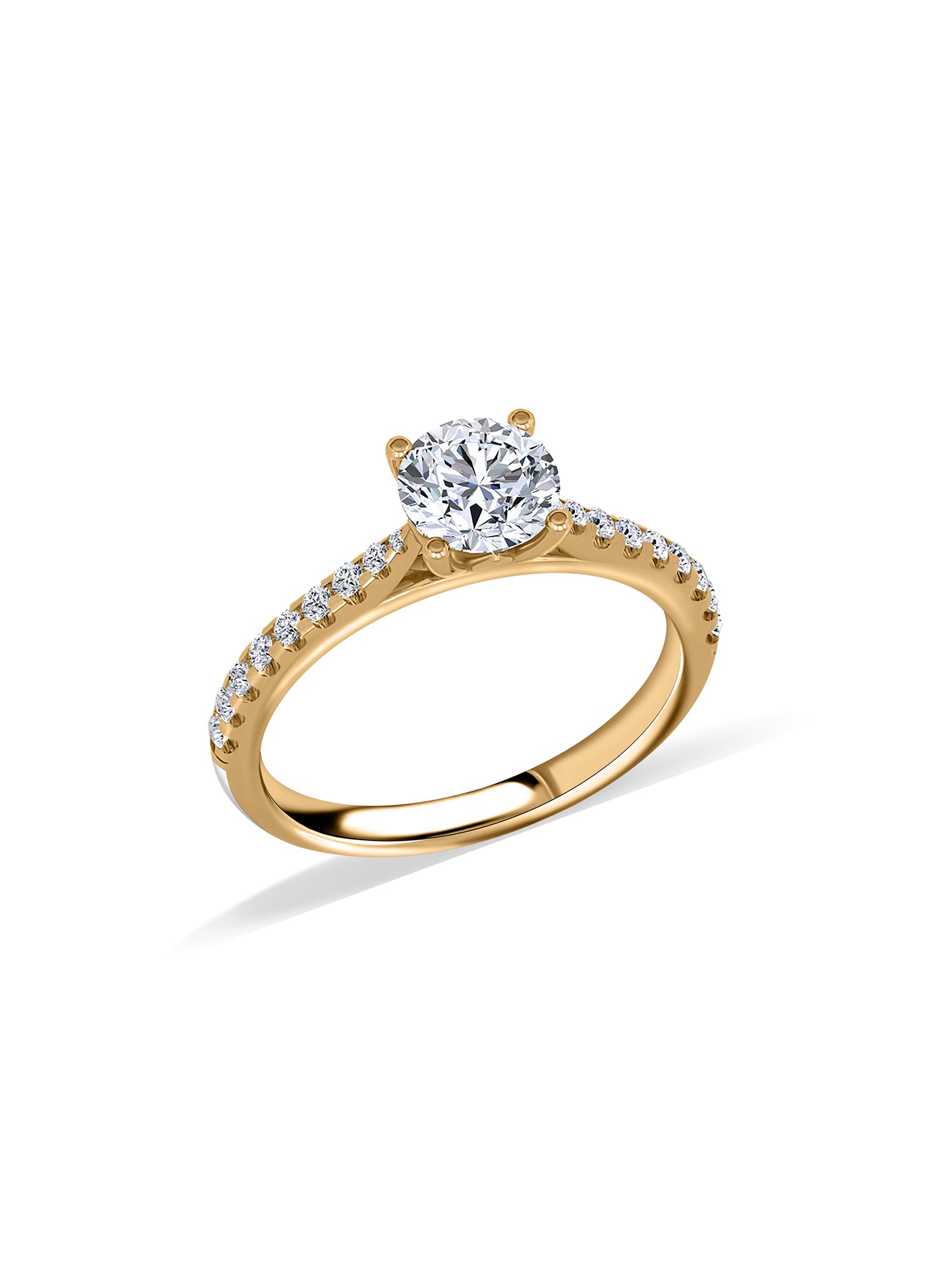Pure Radiance Oval Solitaire Ring