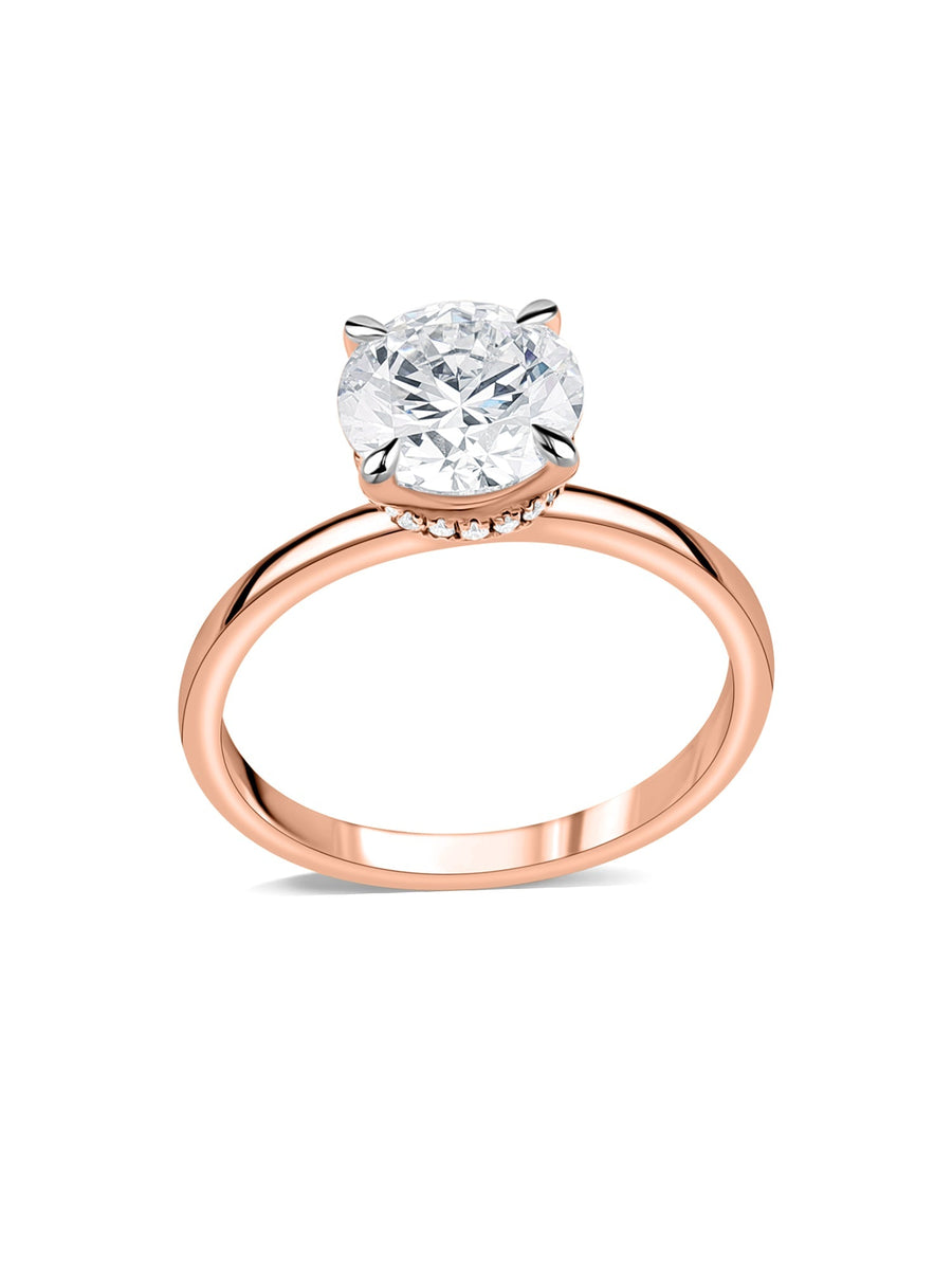 Me Amour 2 Ct Lab Grown Solitaire Diamond Ring