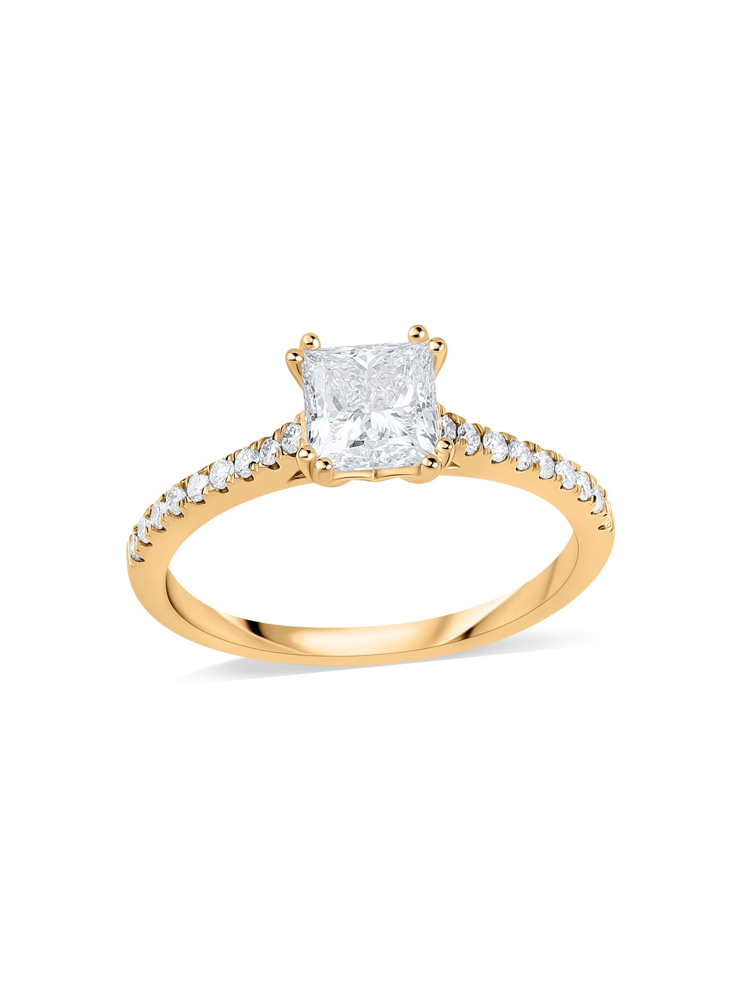 Princess 1 Carat Lab Grown Diamond Ring