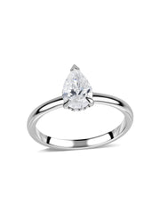 Grace Note 1 Ct. Pear Diamond Solitaire Ring