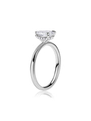 Grace Note 1 Ct. Pear Diamond Solitaire Ring