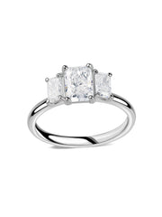 Three Stone Lab Grown Diamond Ring