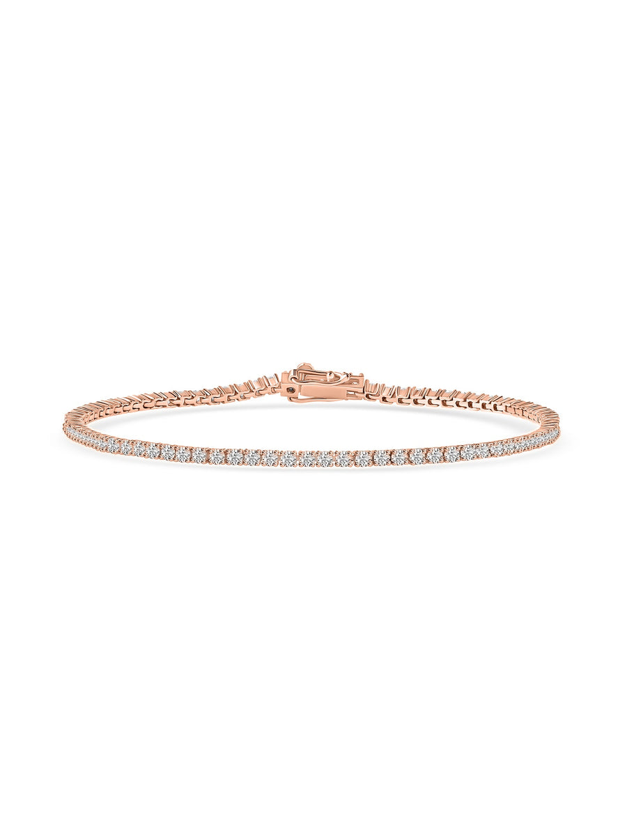 Lab Grown Diamond Tennis Bracelet For Women
