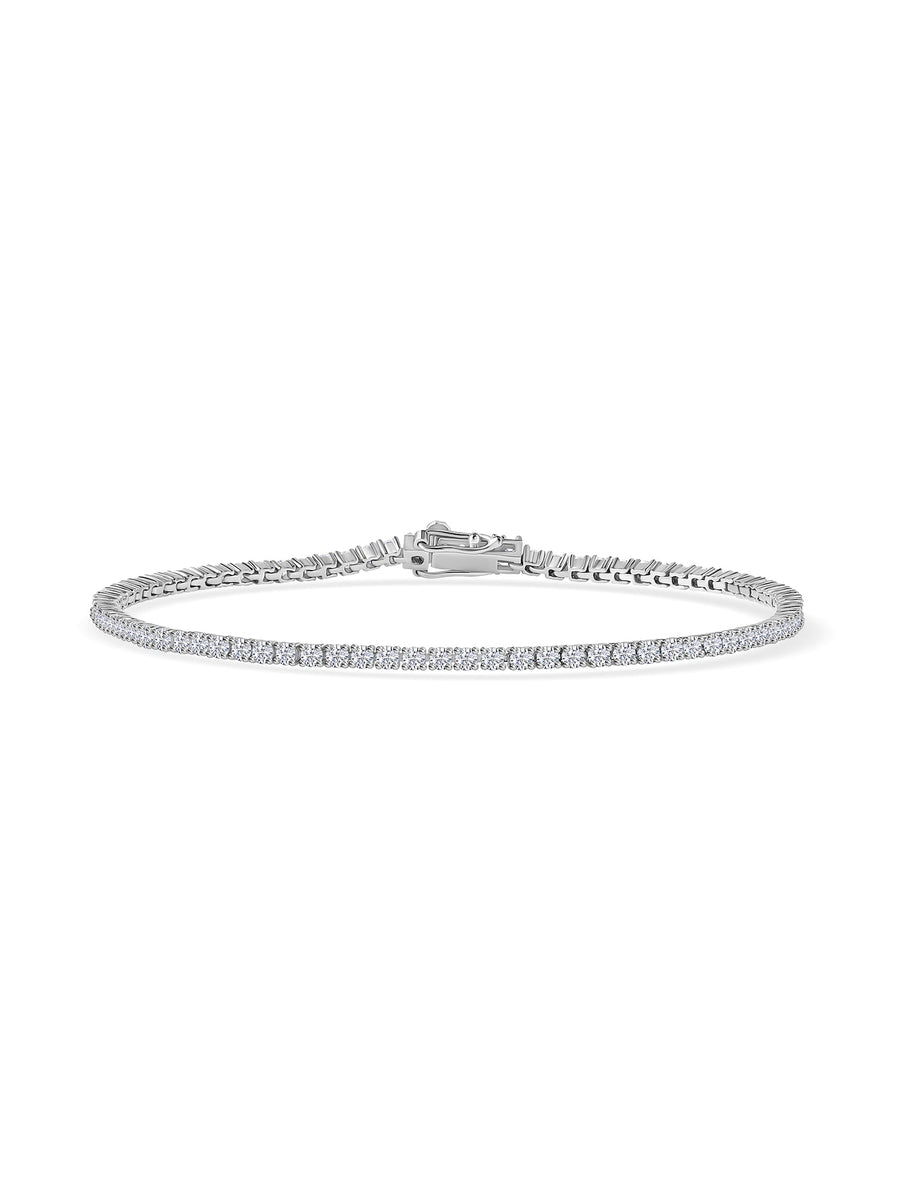 Lab Grown Diamond Tennis Bracelet For Women