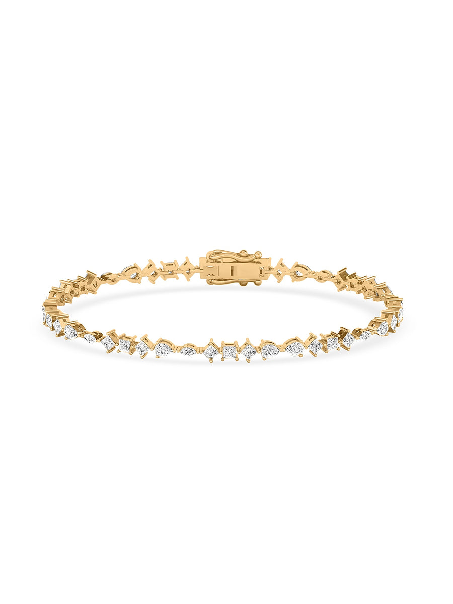 Lab Grown Diamond Line Bracelet