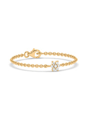 Daisy Diamond Flower Diamond Gold Bracelet for Women