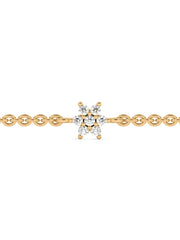 Daisy Diamond Flower Diamond Gold Bracelet for Women