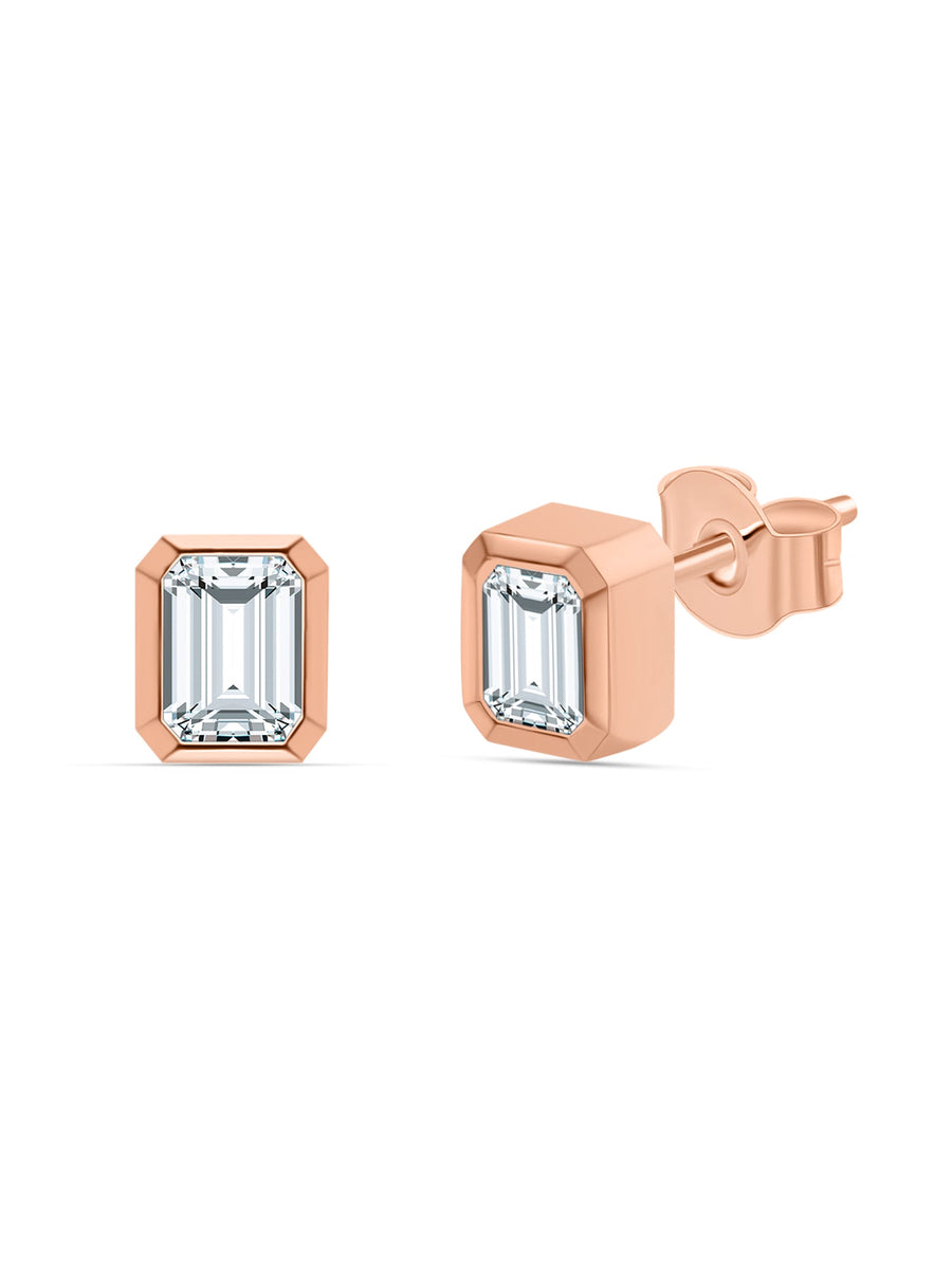 Lab Grown 0.40 Carat Tw. Solitaire Diamond Stud Earrings
