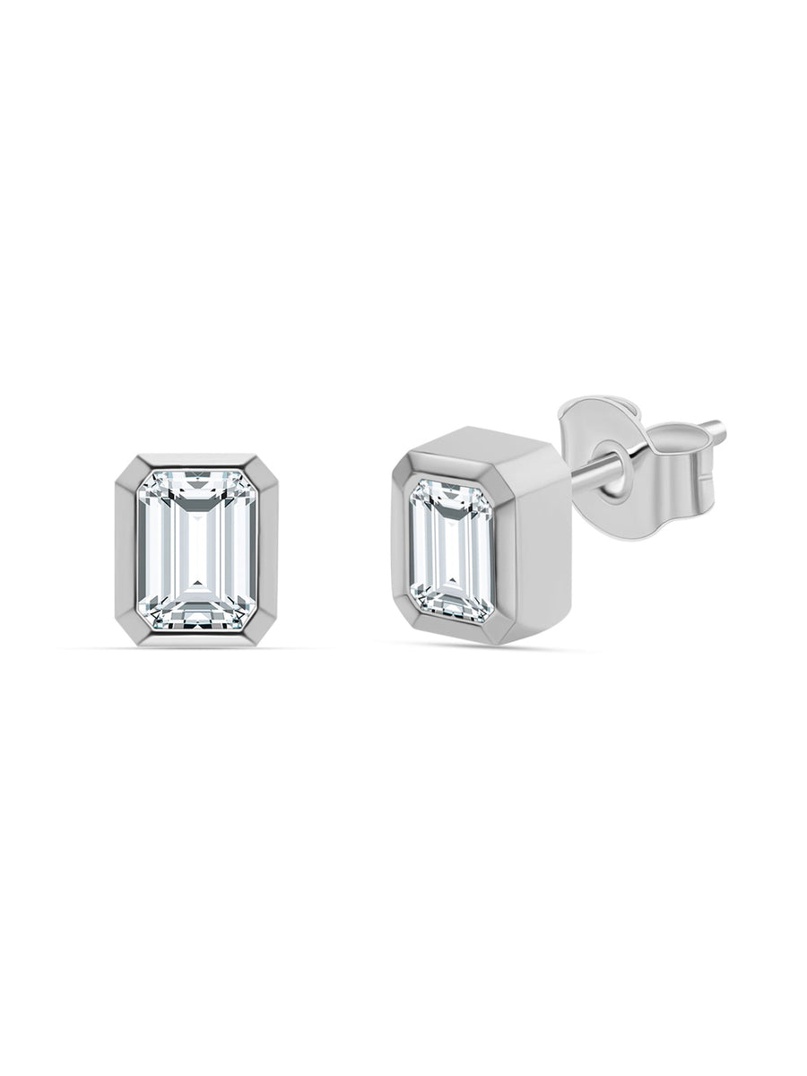 Lab Grown 0.40 Carat Tw. Solitaire Diamond Stud Earrings
