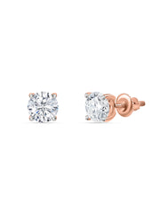 1.50 Ct. Lab Diamond Solitaire Earrings For Women