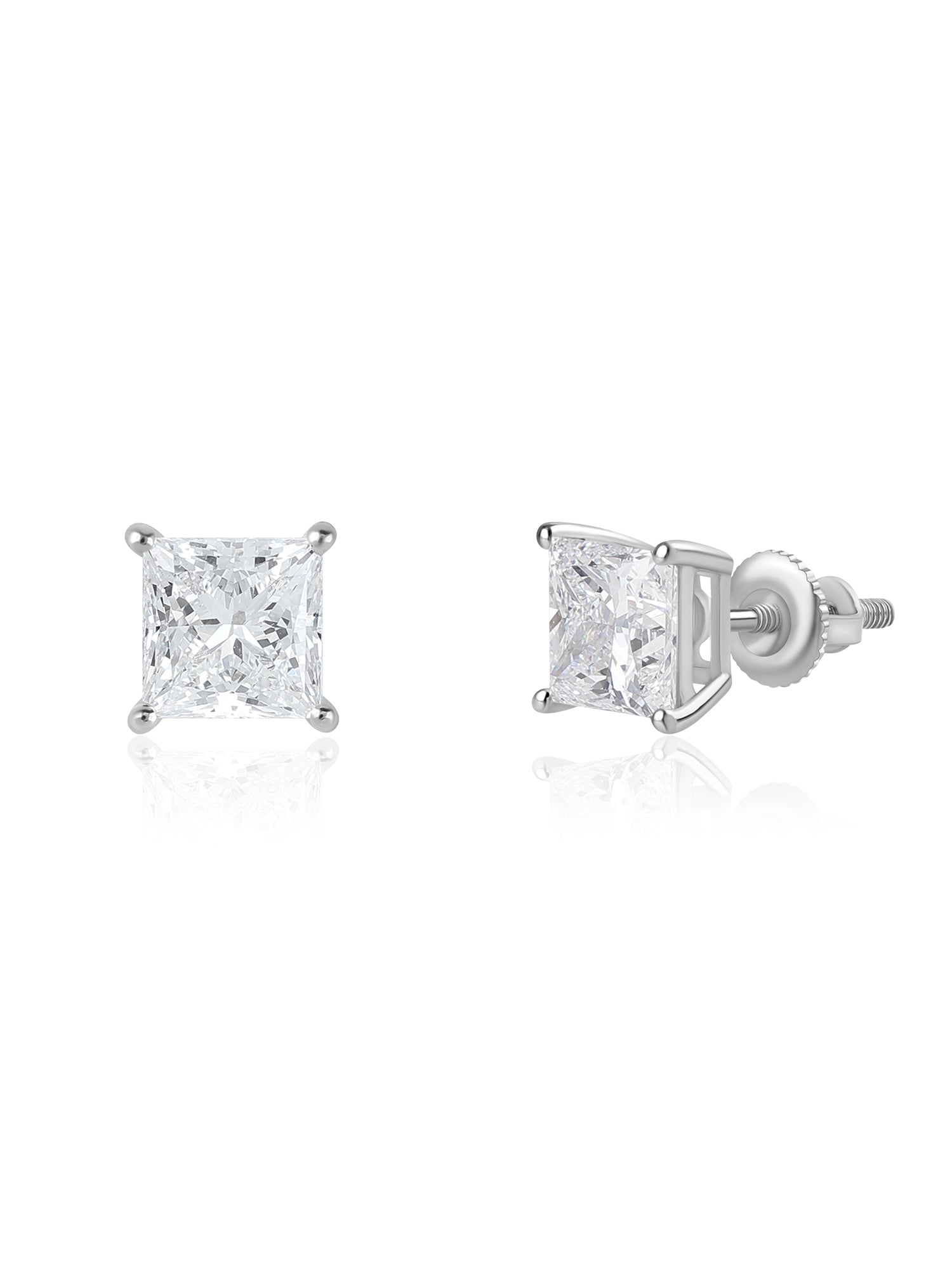 2 Carat Edge & Ember Studs