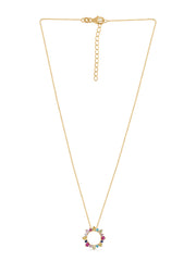 Color Pops Gold Pendant For Women_1