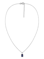 Natural Blue Sapphire Majesty Pendant with Chain