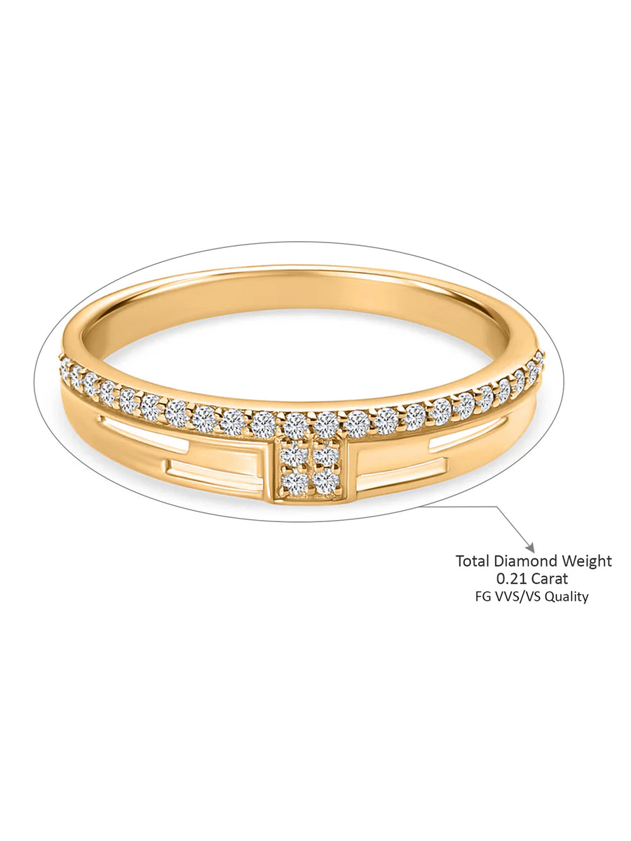 Lab Grown Engagement Diamond Band Ring