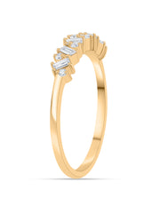Lab Grown Diamond Baguette Ring For Women