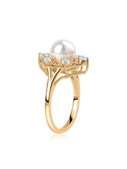 Royalty Pearl Ring For Women-1