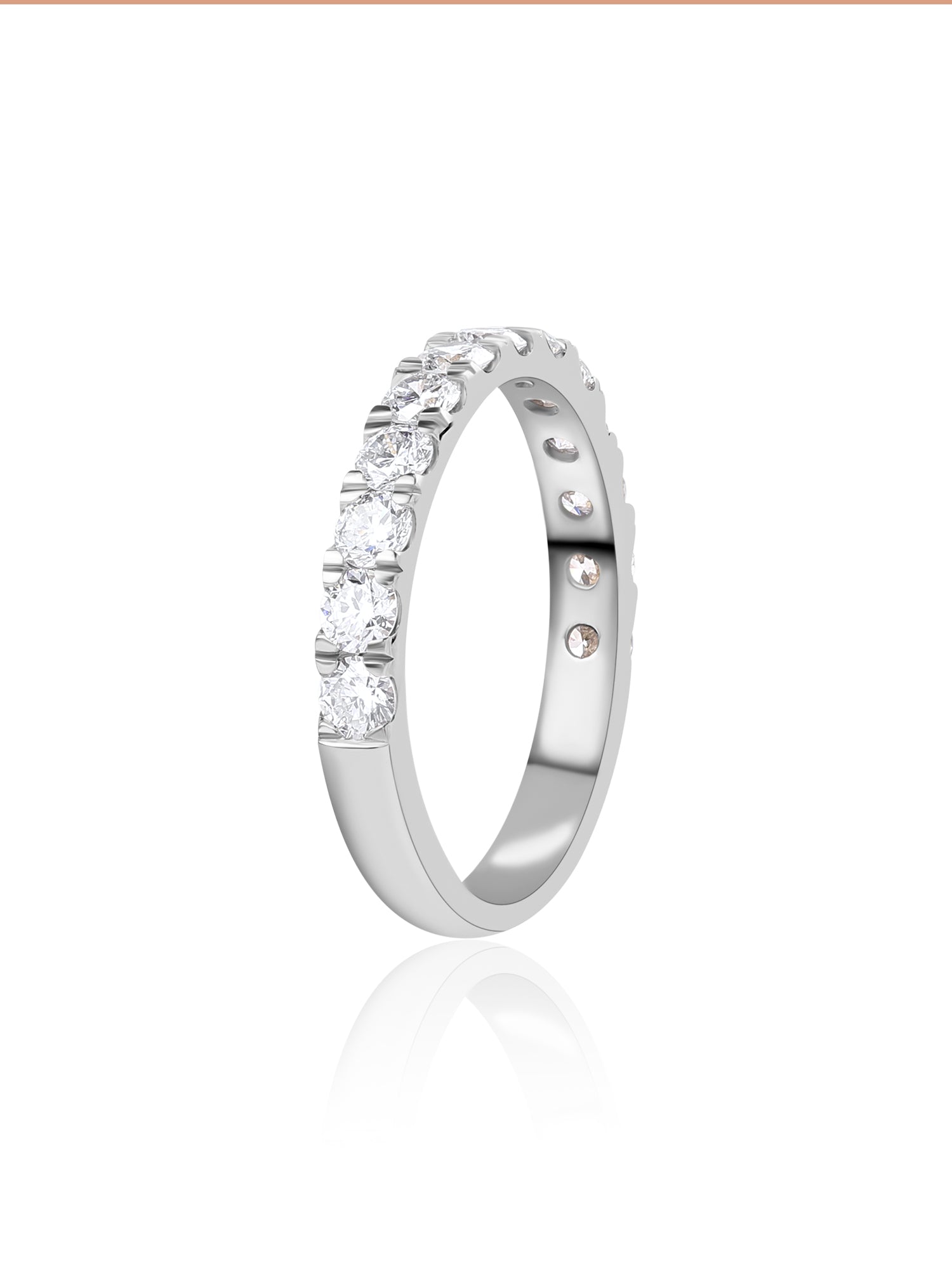 Deluxe Certified Lab Diamond Eternity Band Ring