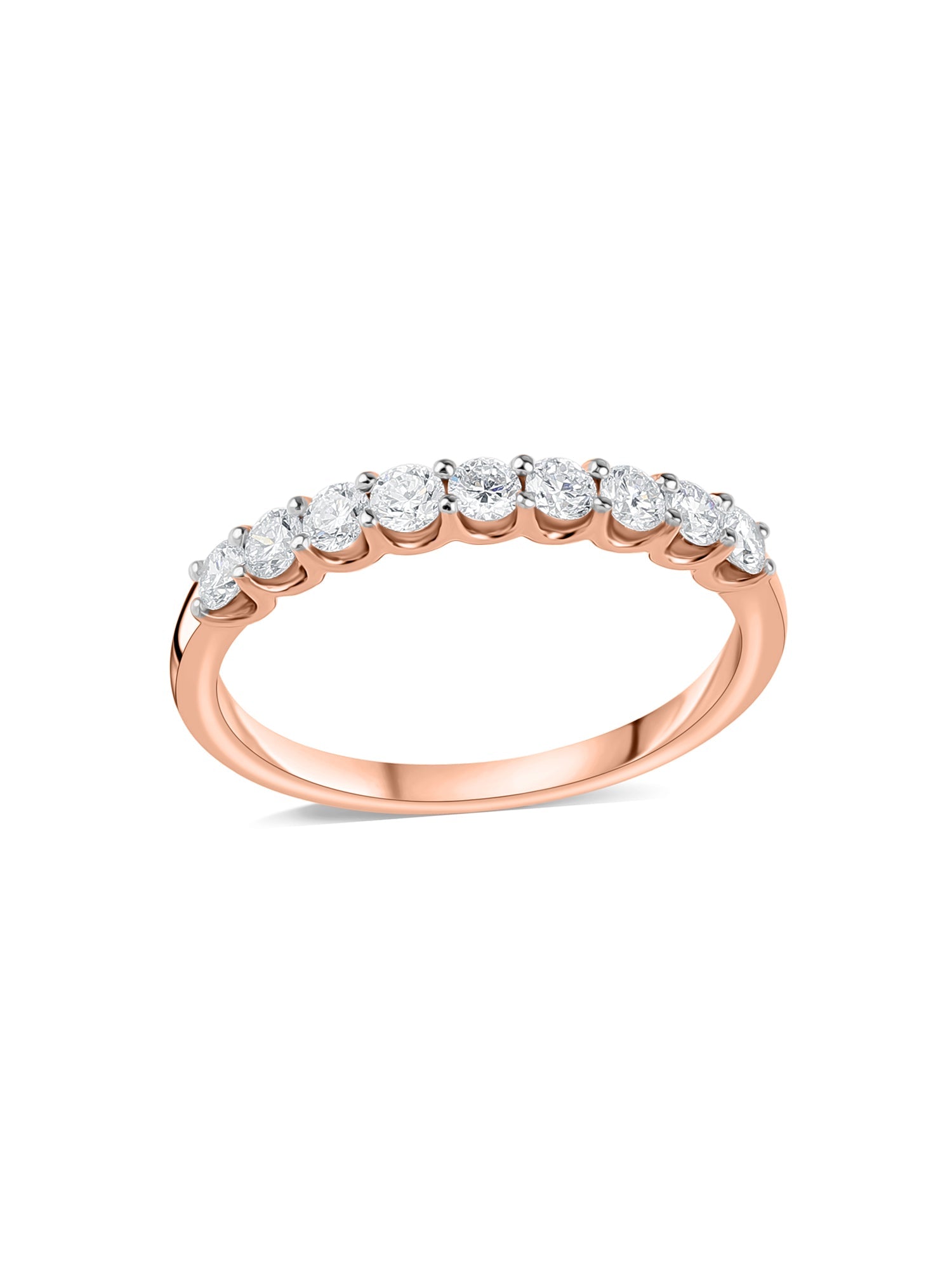 Sparkle Half Eternity Lab Grown Diamond Ring