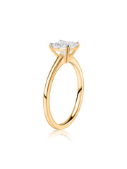 Lab Grown 1 Carat Princess Cut Diamond Ring