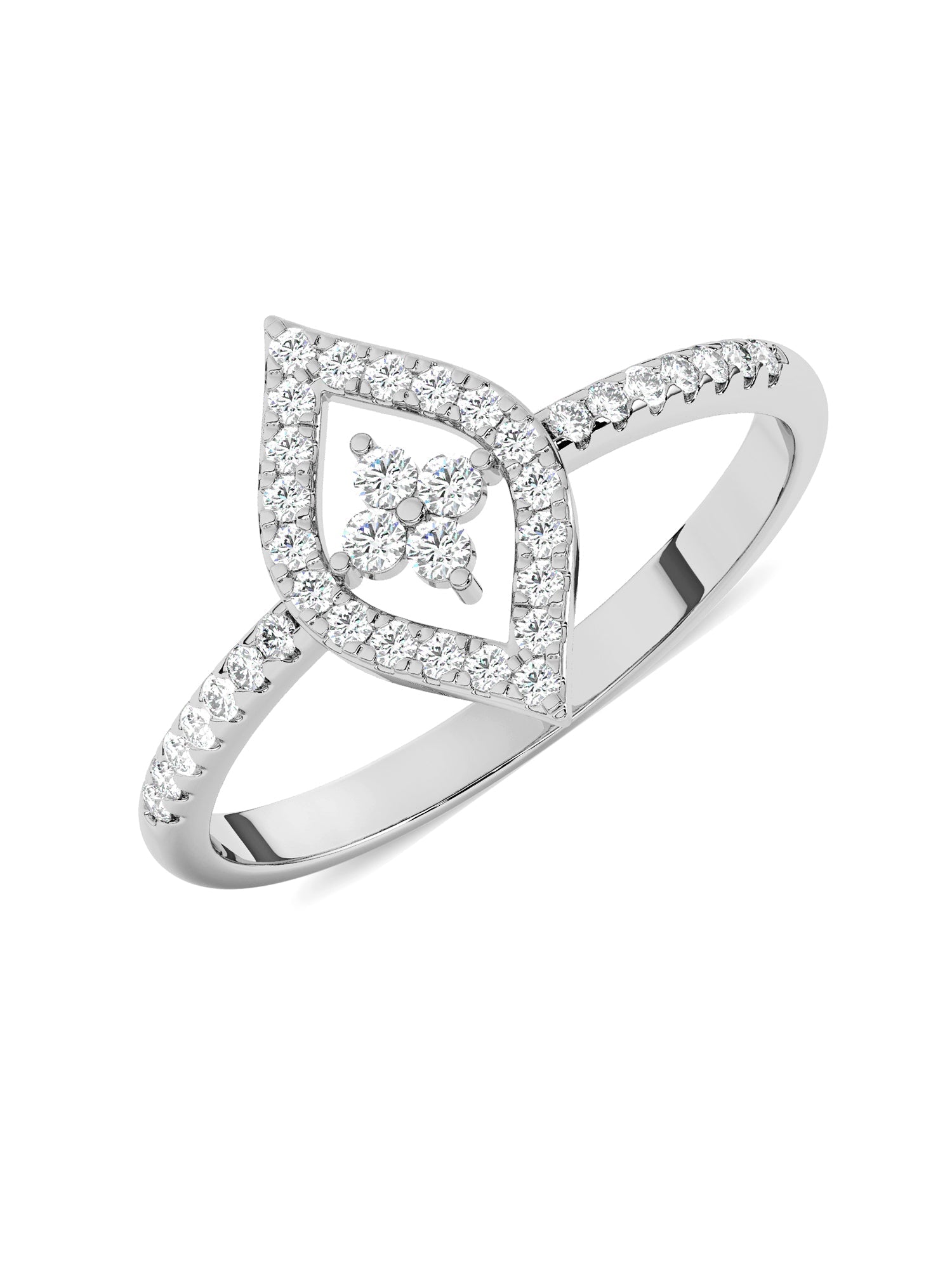 Lab Grown Glory Diamond Ring In Gold