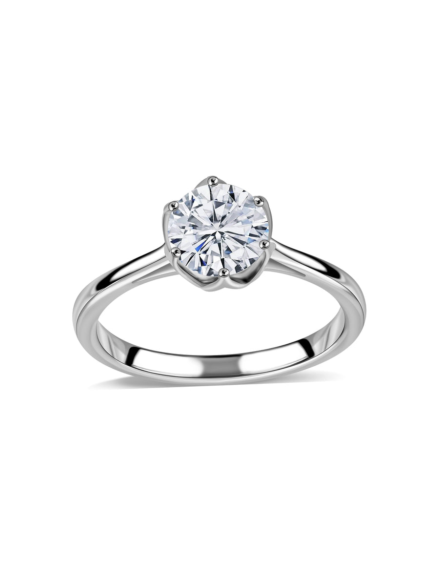 Sophie lab Grown Diamond Solitaire Engagement Ring