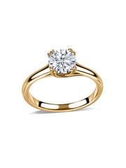 Aurora Classic Lab Grown Diamond Round Engagement Ring