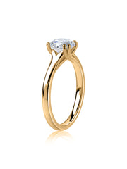 Aurora Classic Lab Grown Diamond Round Engagement Ring