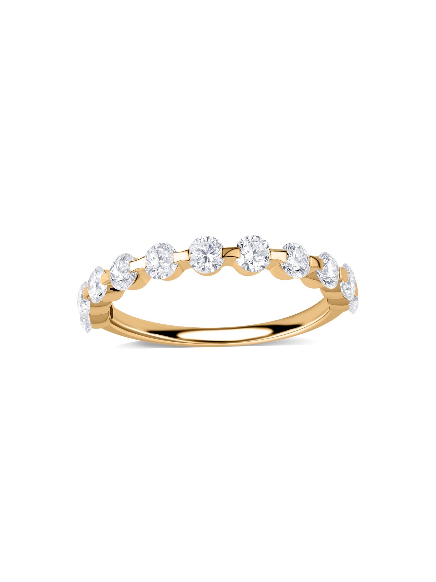 Elegant Lab Grown Diamond Band Ring-1