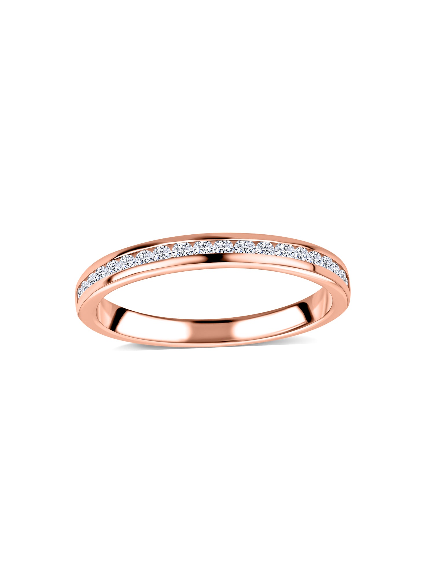 Lab Diamond Polished Band Ring