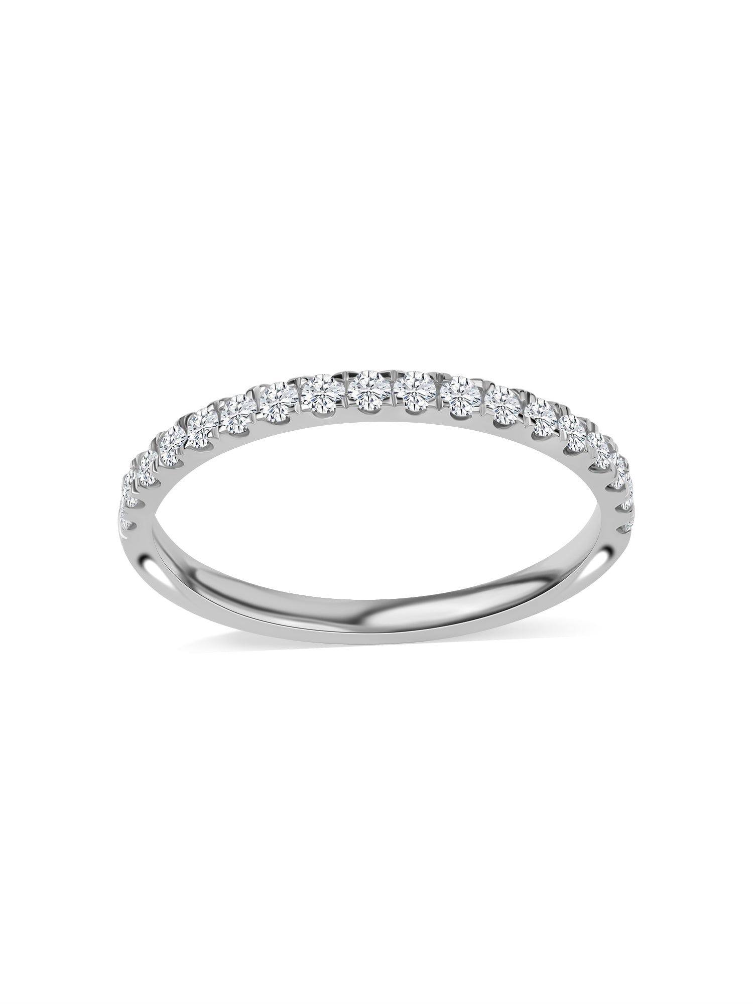 Classic Lab Diamond Engagement Band Ring