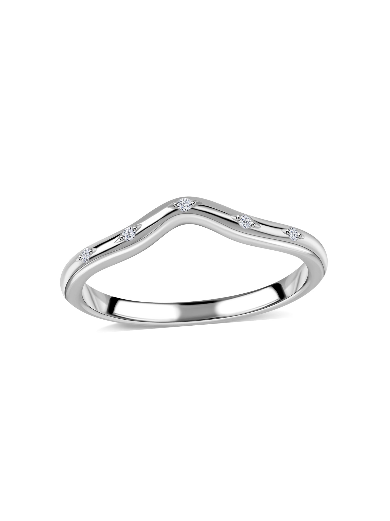 Romance Lab Diamond Band Ring-2