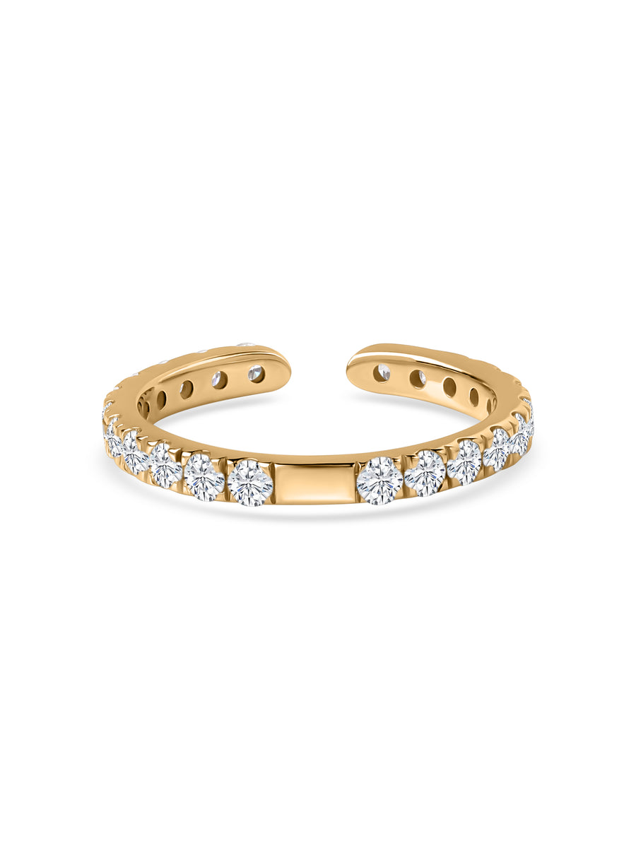 Lab Grown Diamond Open Band Ring