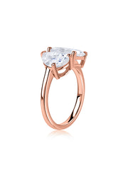 Lab Diamond Toi Et Moi Engagement Ring