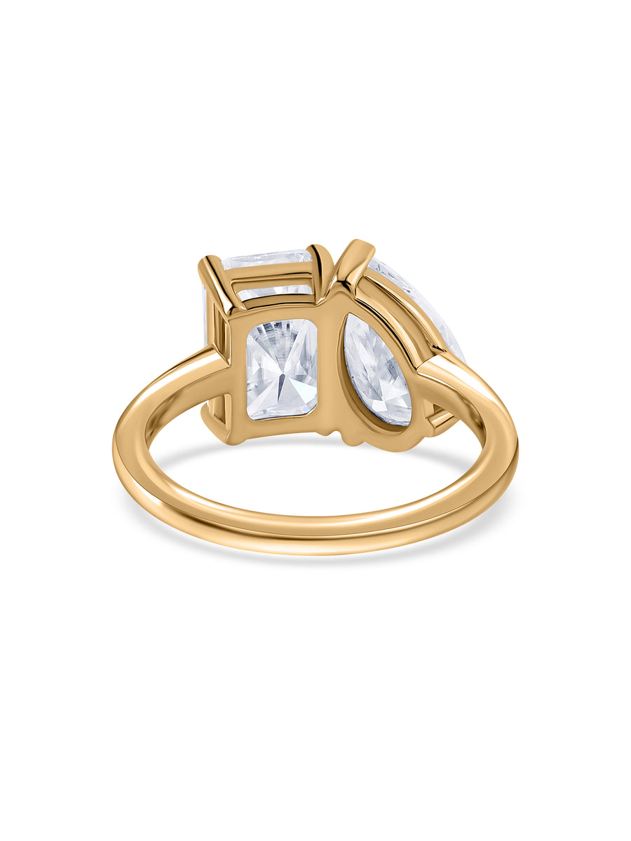 Lab Diamond Toi Et Moi Engagement Ring