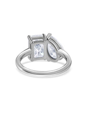 Lab Diamond Toi Et Moi Engagement Ring