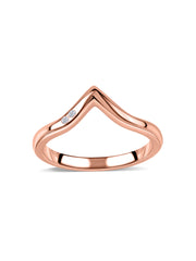Dainty Gold Promise Ring