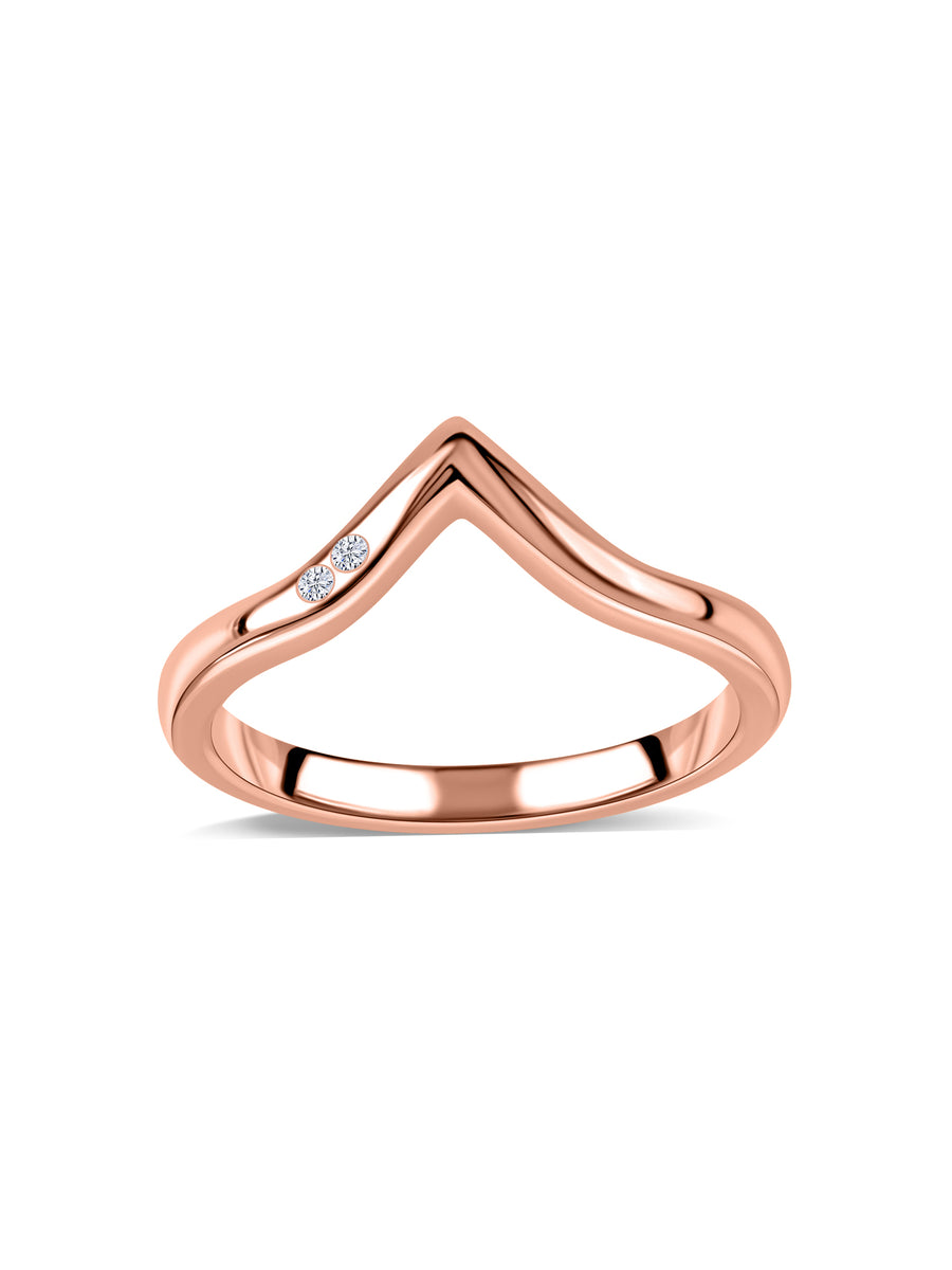 Dainty Gold Promise Ring