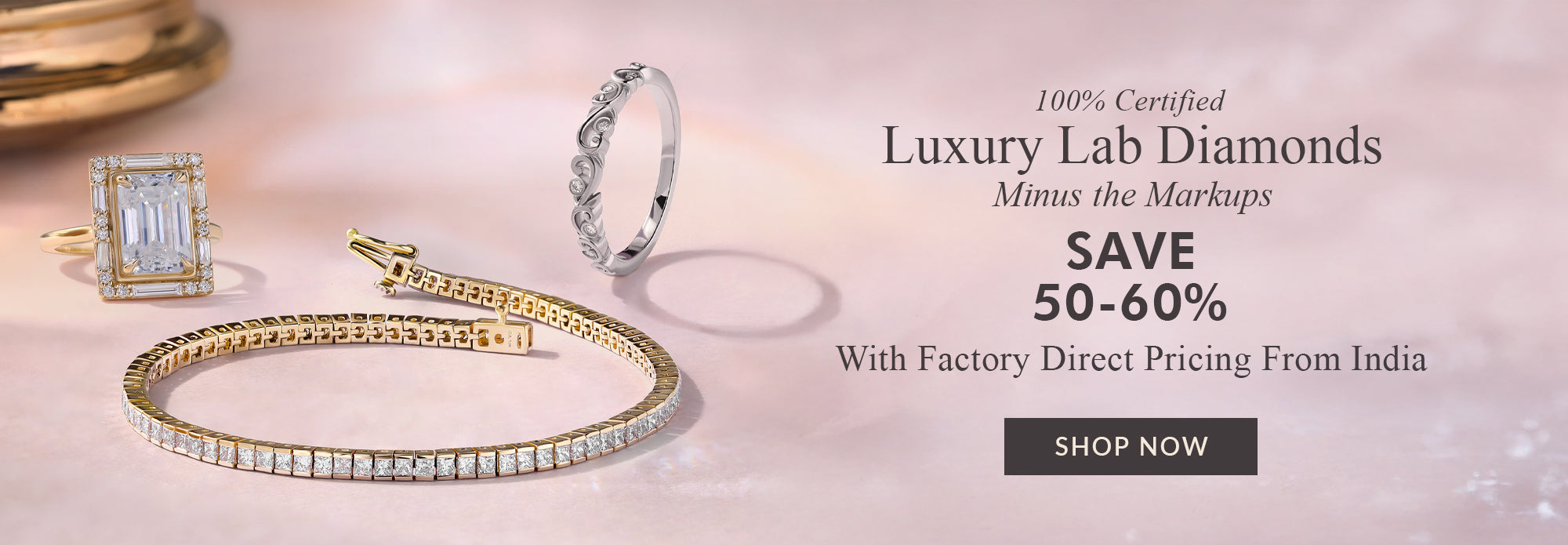 Lab Grown Diamond Jewelry Online