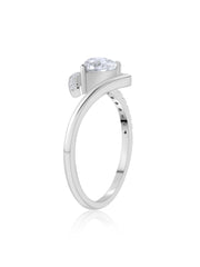 Heart Silver Ring For Women