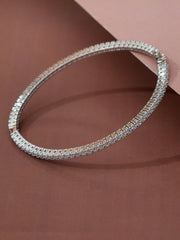ETERNITY DIAMOND LOOK BANGLE FOR WOMEN-5