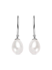 Real Pearl Drop Design Earrings