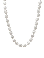 Freshwater Rice Pearl Necklace For Women