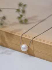 DAILY WEAR SOLITARY PEARL NECKLACE