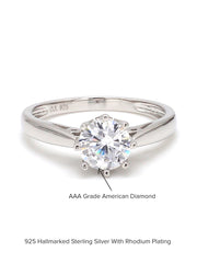 1 CARAT ELLENA CLASSIC SOLITAIRE RING-7