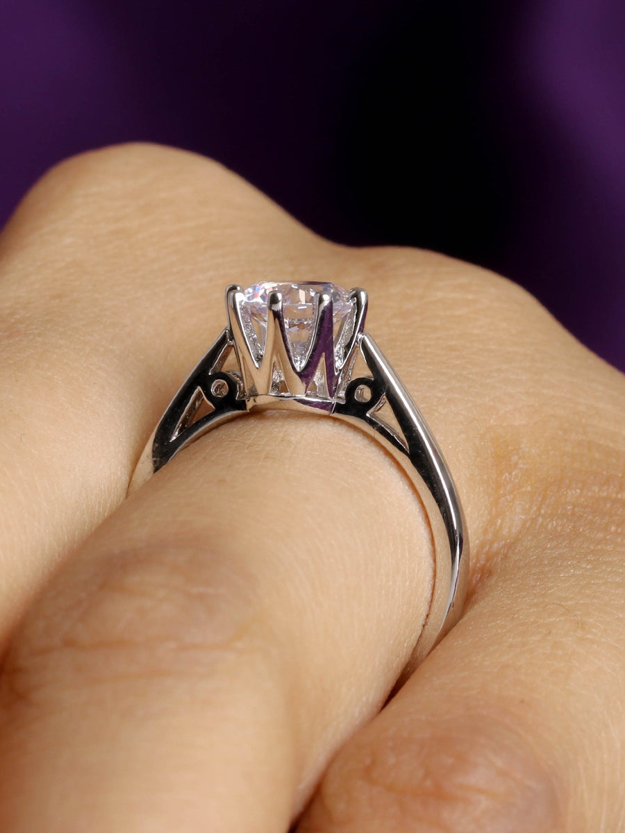 1 CARAT ELLENA CLASSIC SOLITAIRE RING-3