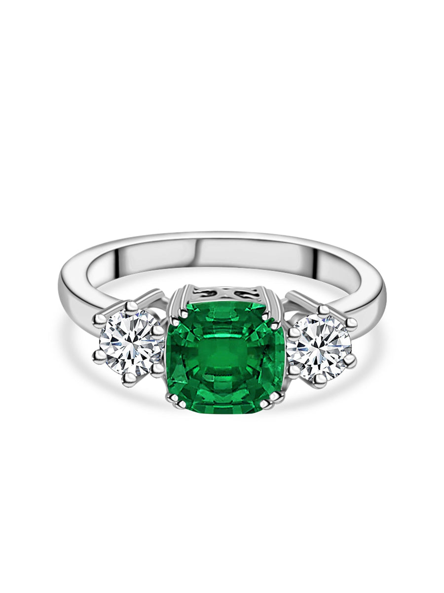Meghan Markle Design Ring In Emerald