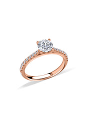 Pure Radiance Oval Solitaire Ring